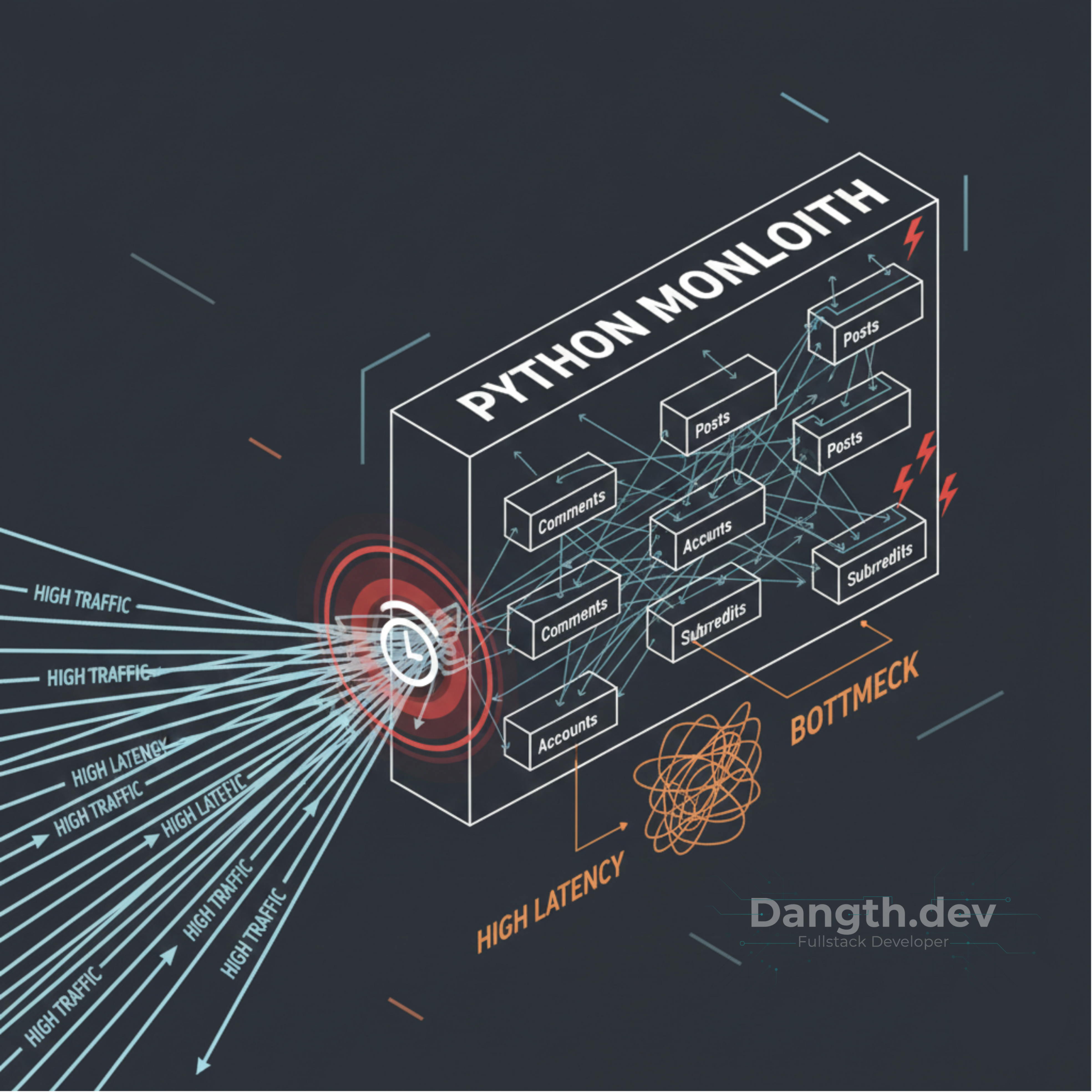 Python monolith architecture